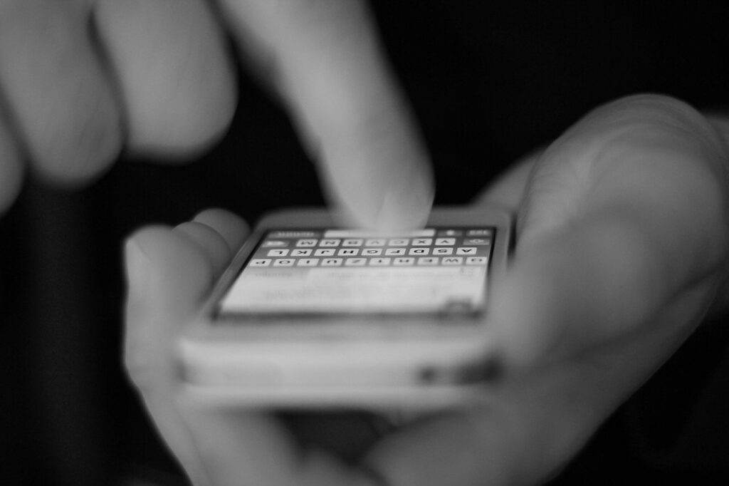 Interactive text messages (SMS) 1 SMS Text messages